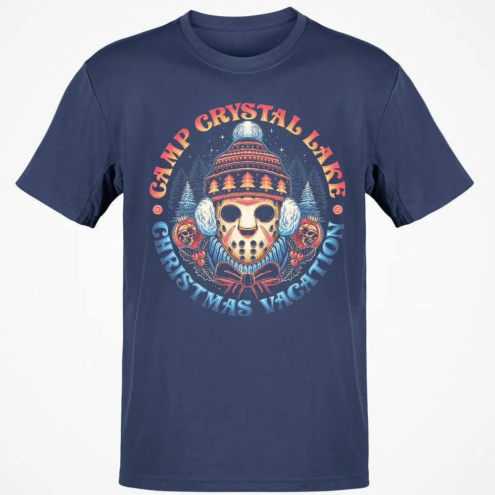 Camp Crystal Lake Christmas Vacation Classic Unisex T-Shirt - 8
