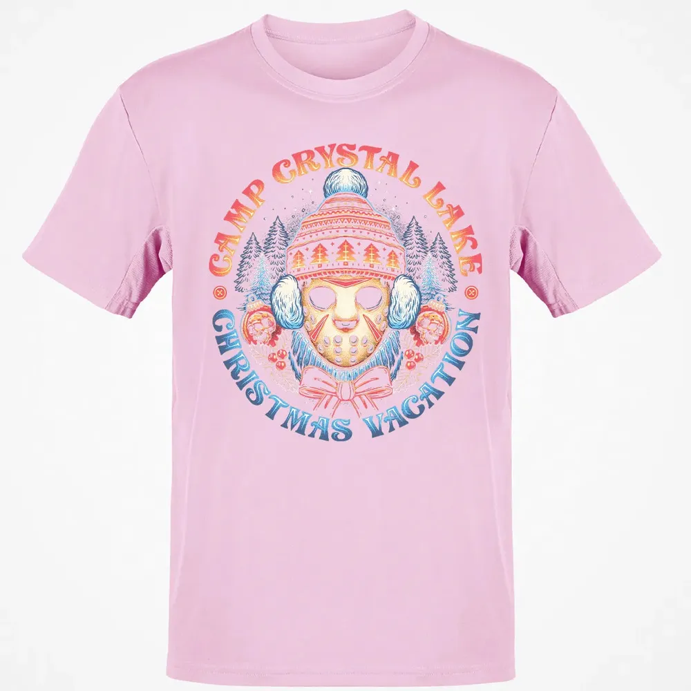 Camp Crystal Lake Christmas Vacation Classic Unisex T-Shirt - 6