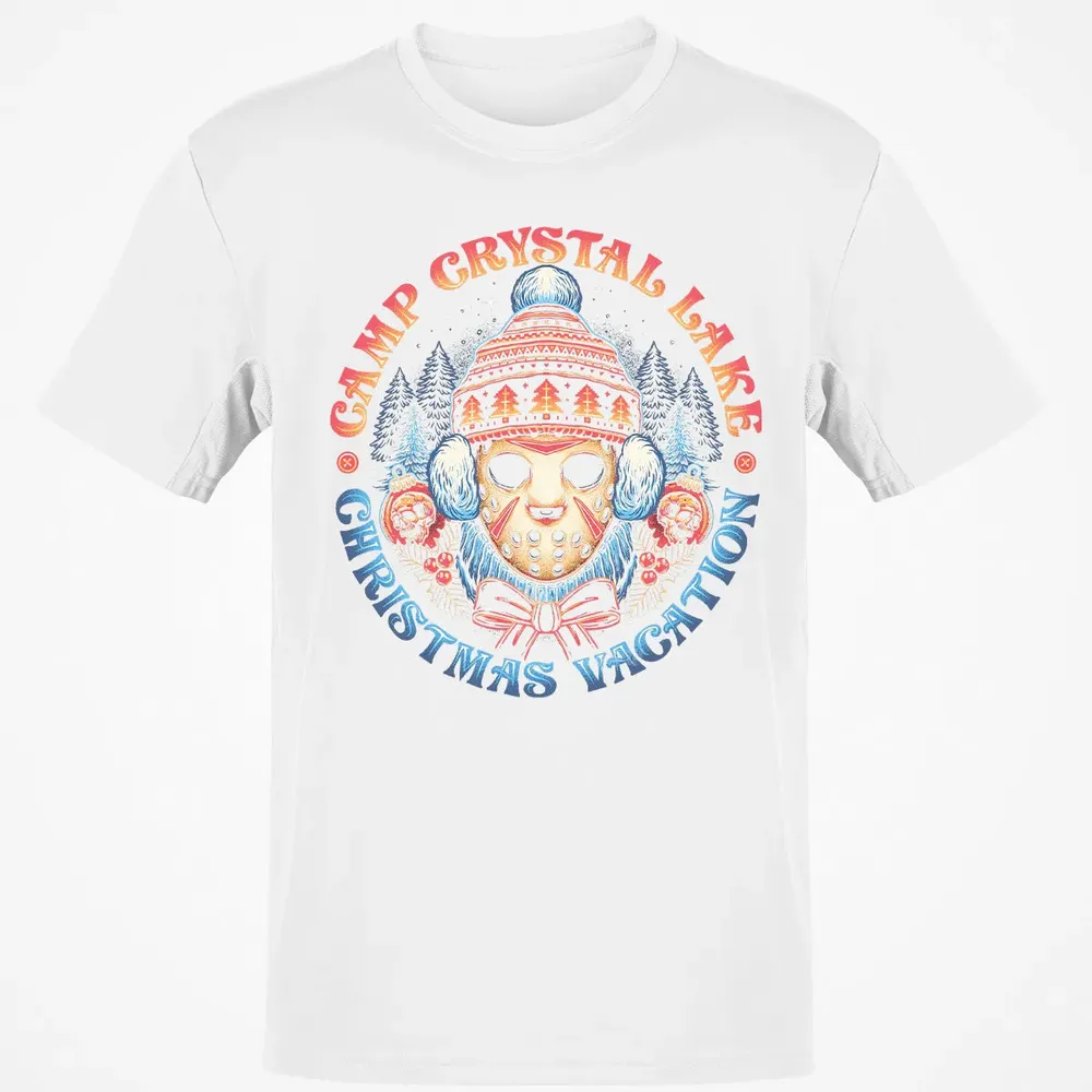 Camp Crystal Lake Christmas Vacation Classic Unisex T-Shirt - 13