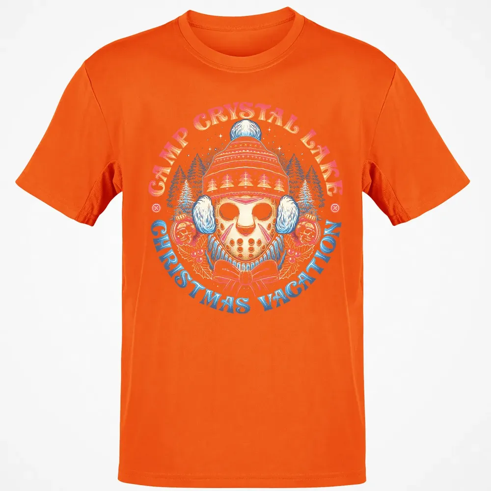 Camp Crystal Lake Christmas Vacation Classic Unisex T-Shirt - 9