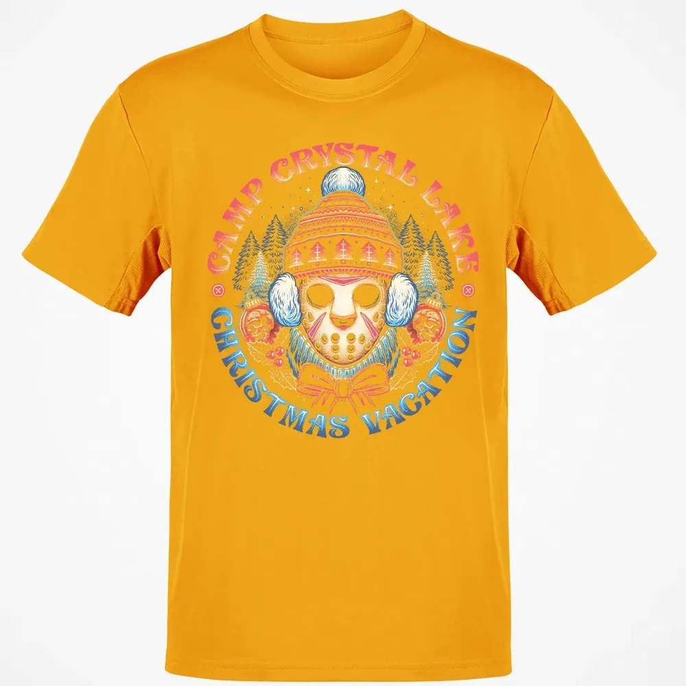 Camp Crystal Lake Christmas Vacation Classic Unisex T-Shirt - 5