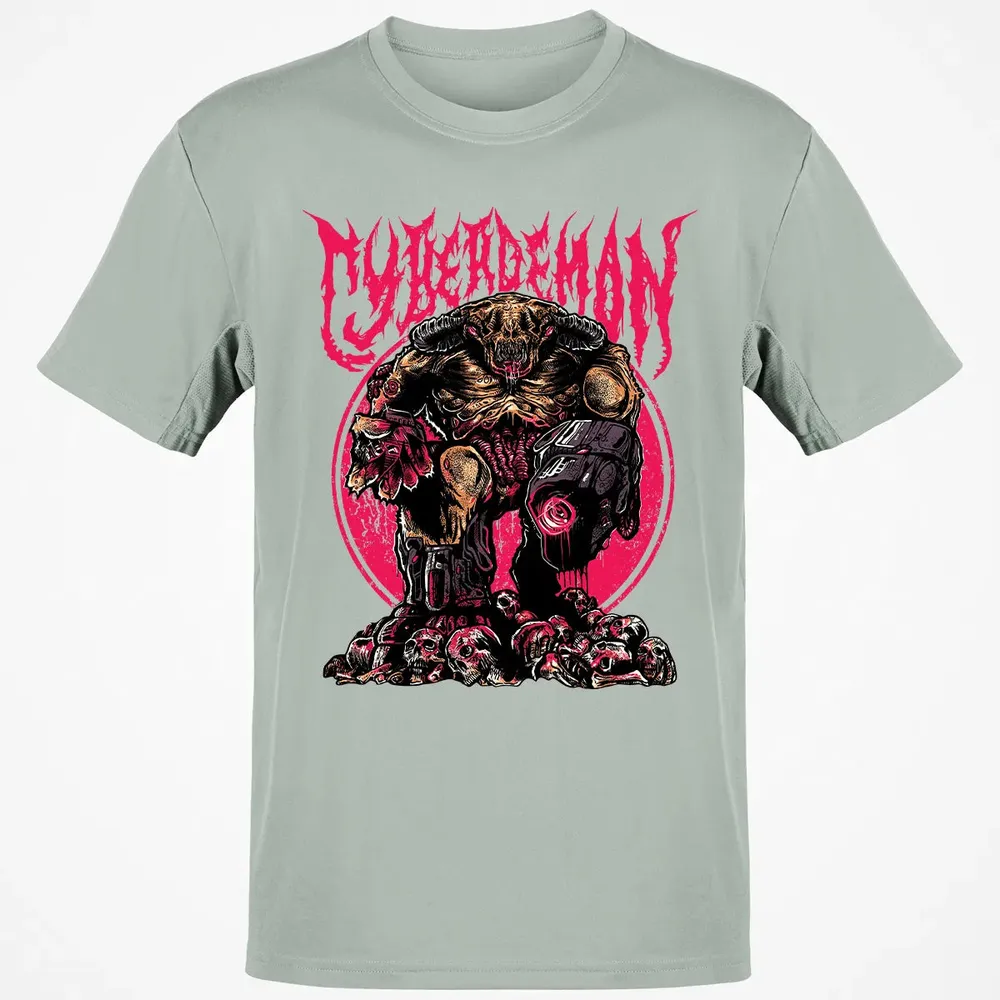 Cyberdemon Classic Unisex T-Shirt - 3