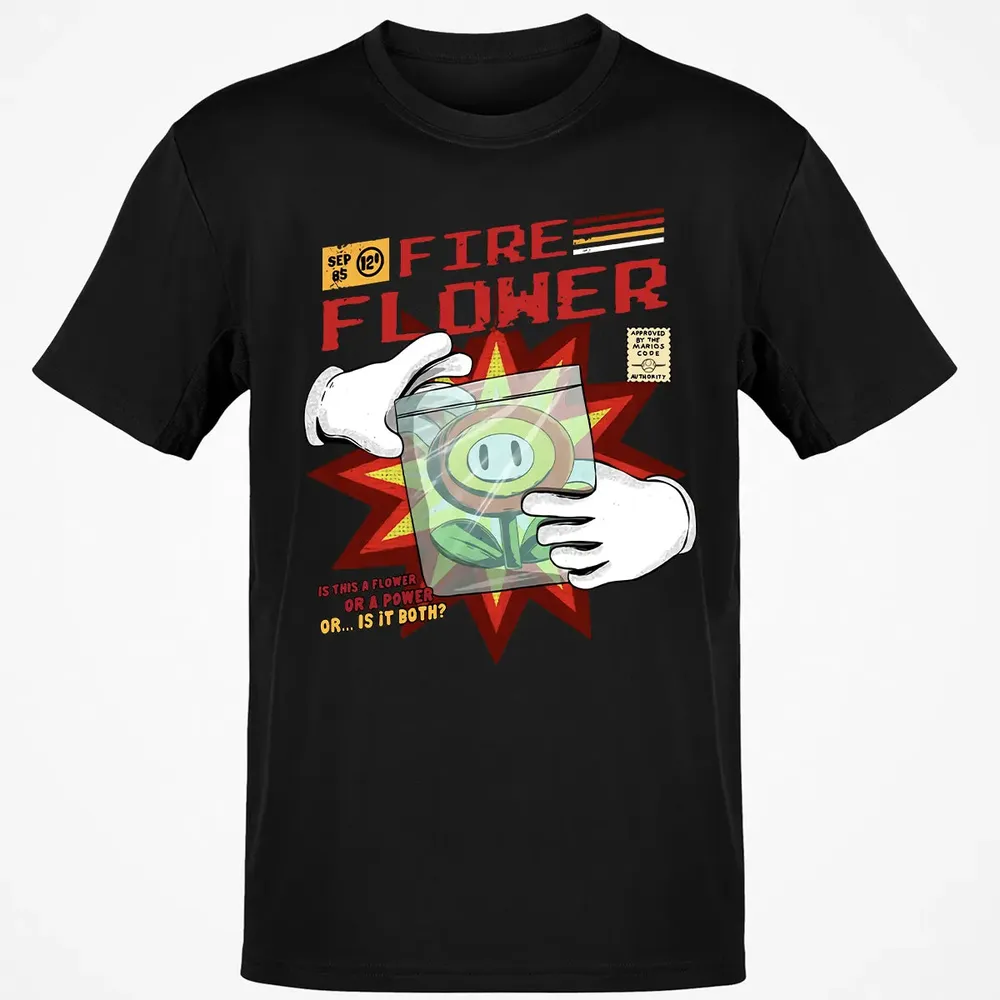 Fire Flower Classic Unisex T-Shirt - 2
