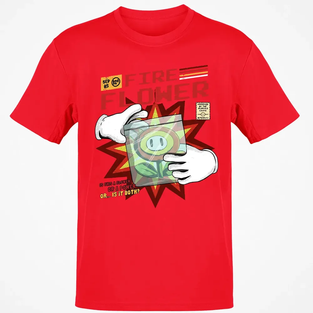 Fire Flower Classic Unisex T-Shirt - 11