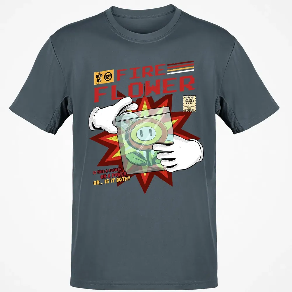 Fire Flower Classic Unisex T-Shirt - 4