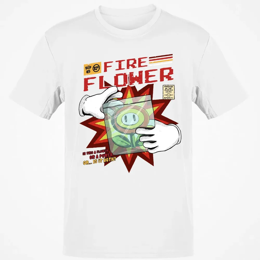 Fire Flower Classic Unisex T-Shirt - 13