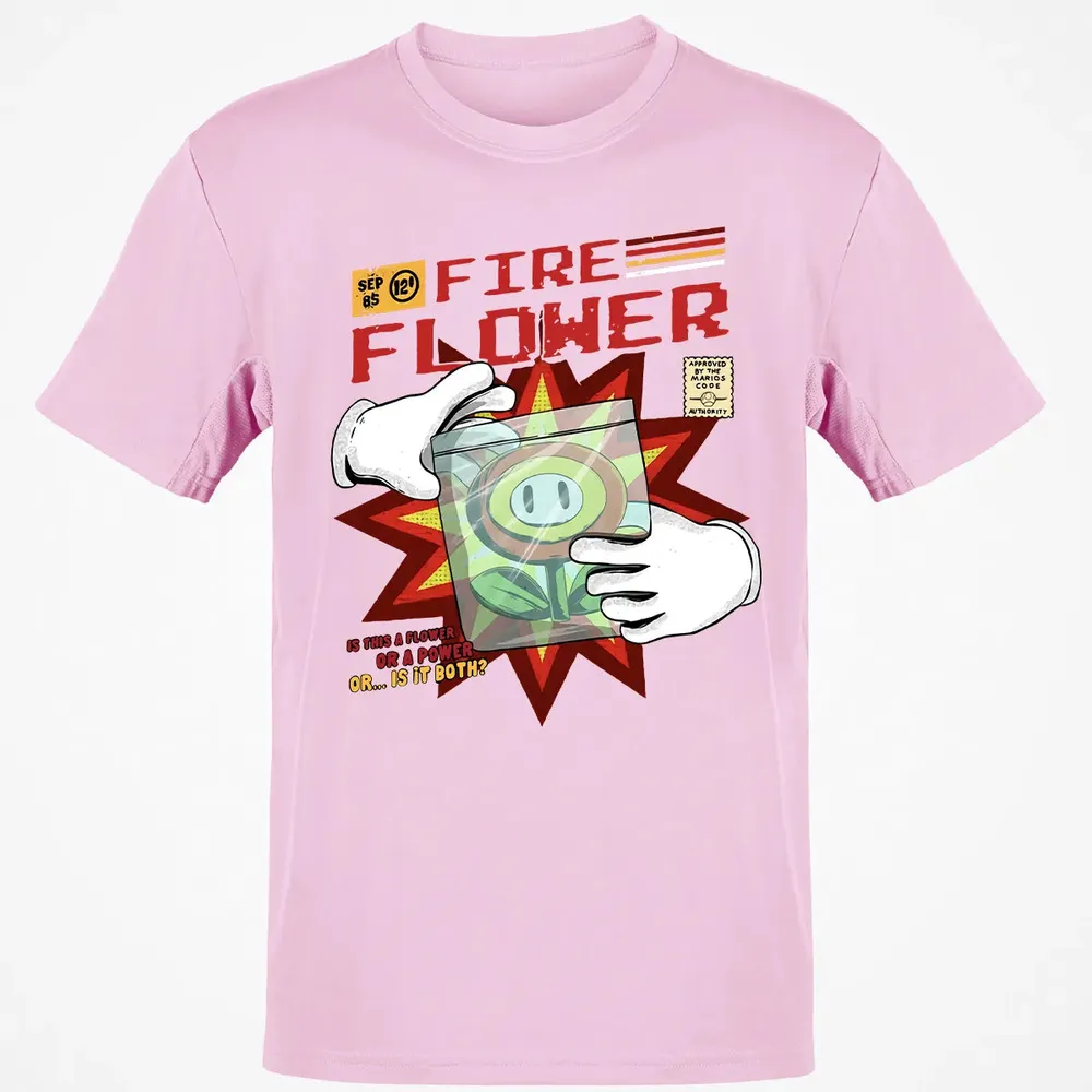 Fire Flower Classic Unisex T-Shirt - 6