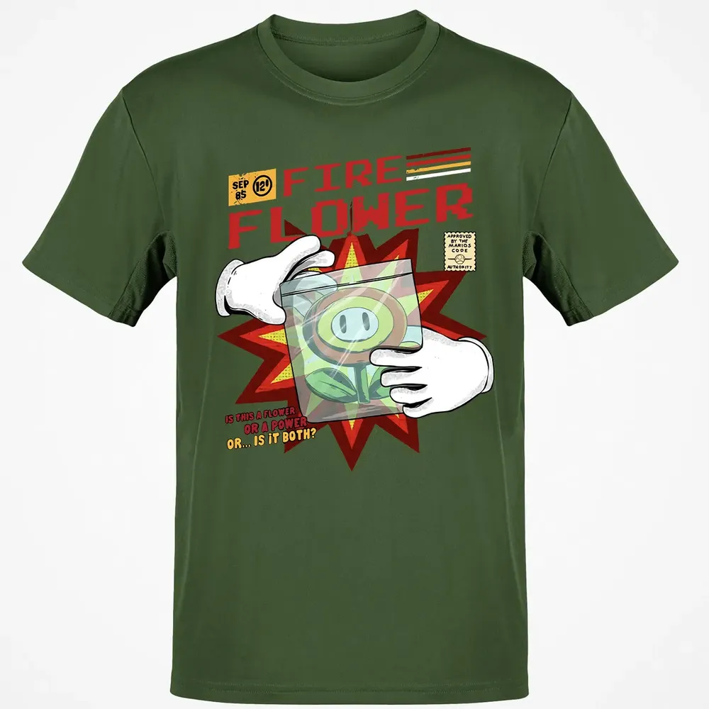 Fire Flower Classic Unisex T-Shirt - 7