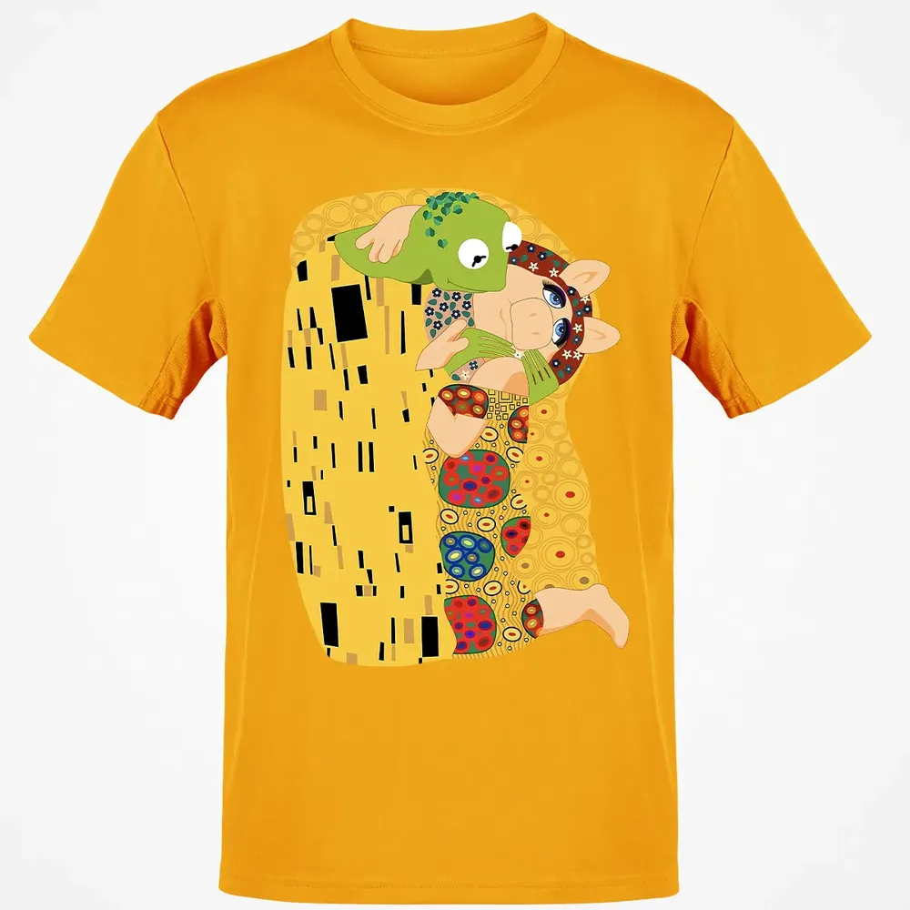 Frog Kiss Piggy Classic Unisex T-Shirt - 5