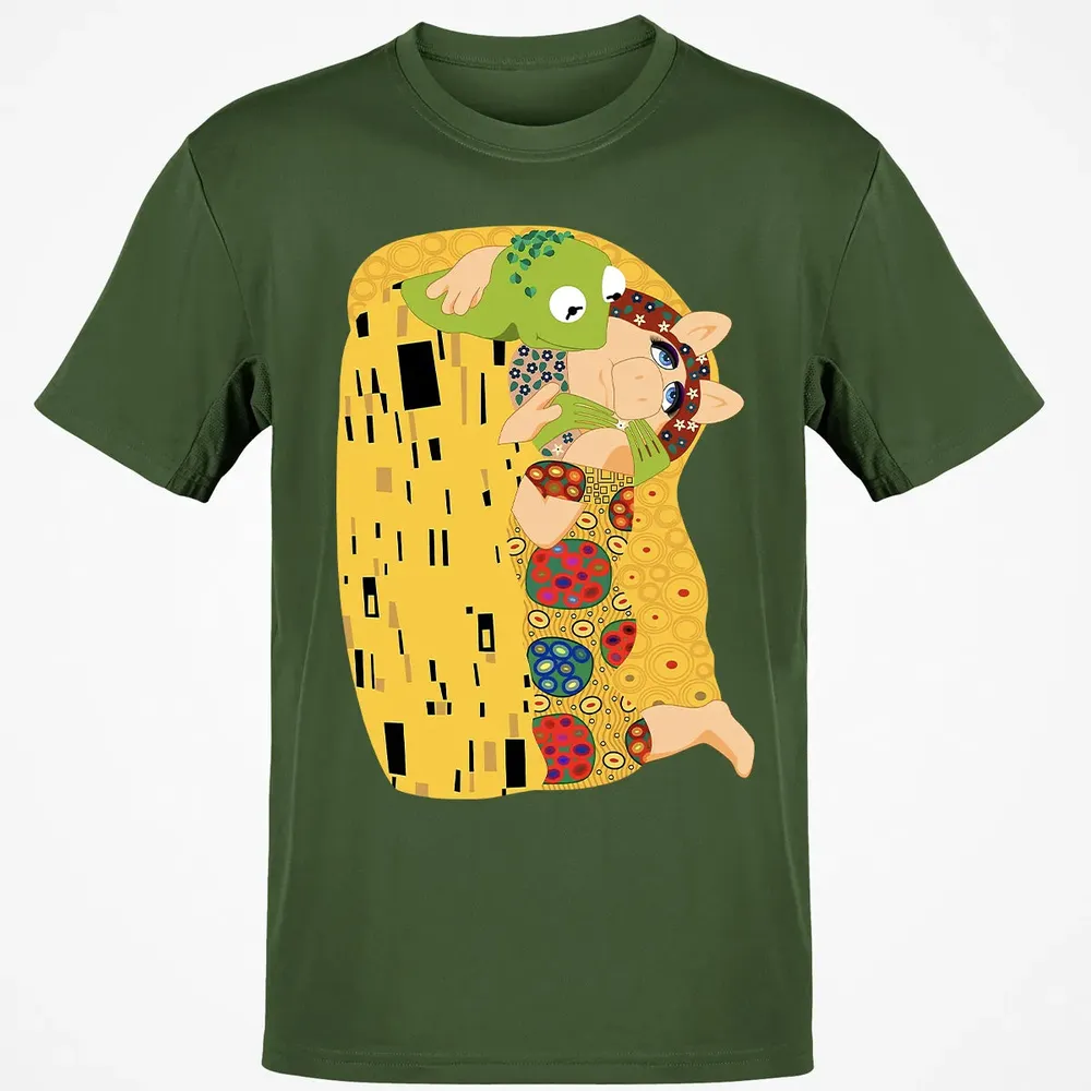 Frog Kiss Piggy Classic Unisex T-Shirt - 7