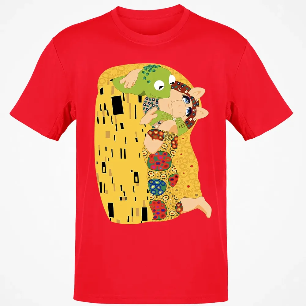 Frog Kiss Piggy Classic Unisex T-Shirt - 11