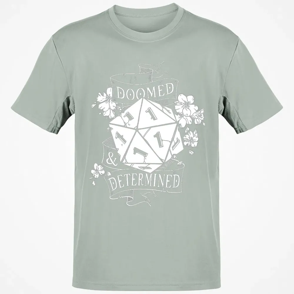 Doomed   Determined Classic Unisex T-Shirt - 3