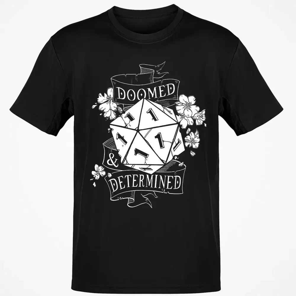 Doomed   Determined Classic Unisex T-Shirt - 2
