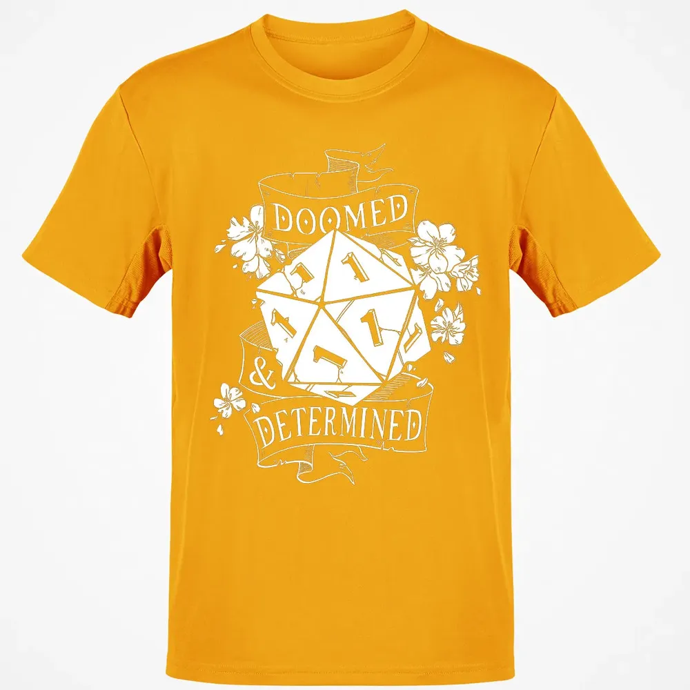 Doomed   Determined Classic Unisex T-Shirt - 5