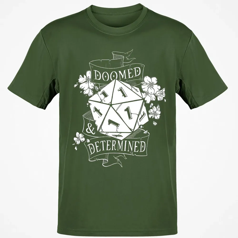 Doomed   Determined Classic Unisex T-Shirt - 7
