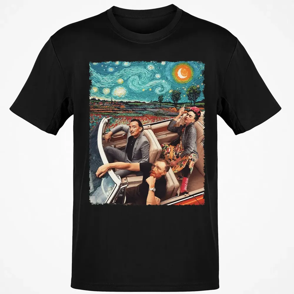Great Artists In Car Classic Unisex T-Shirt - 2