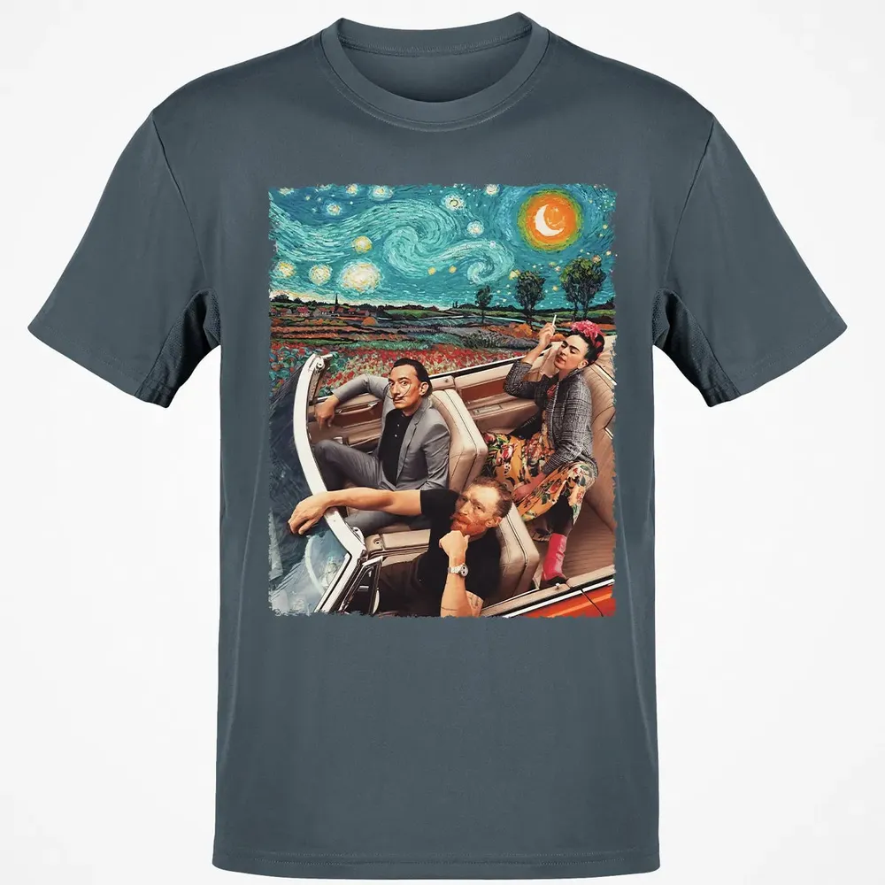 Great Artists In Car Classic Unisex T-Shirt - 4