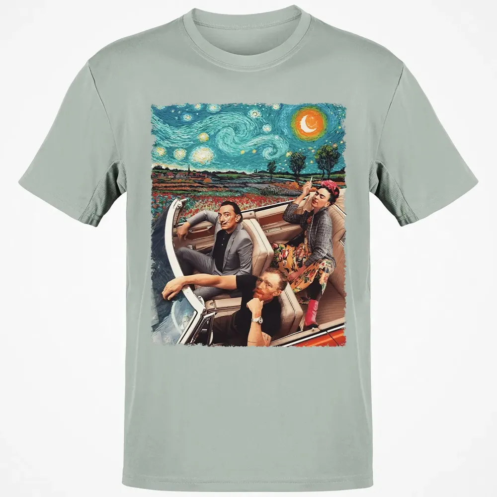 Great Artists In Car Classic Unisex T-Shirt - 3