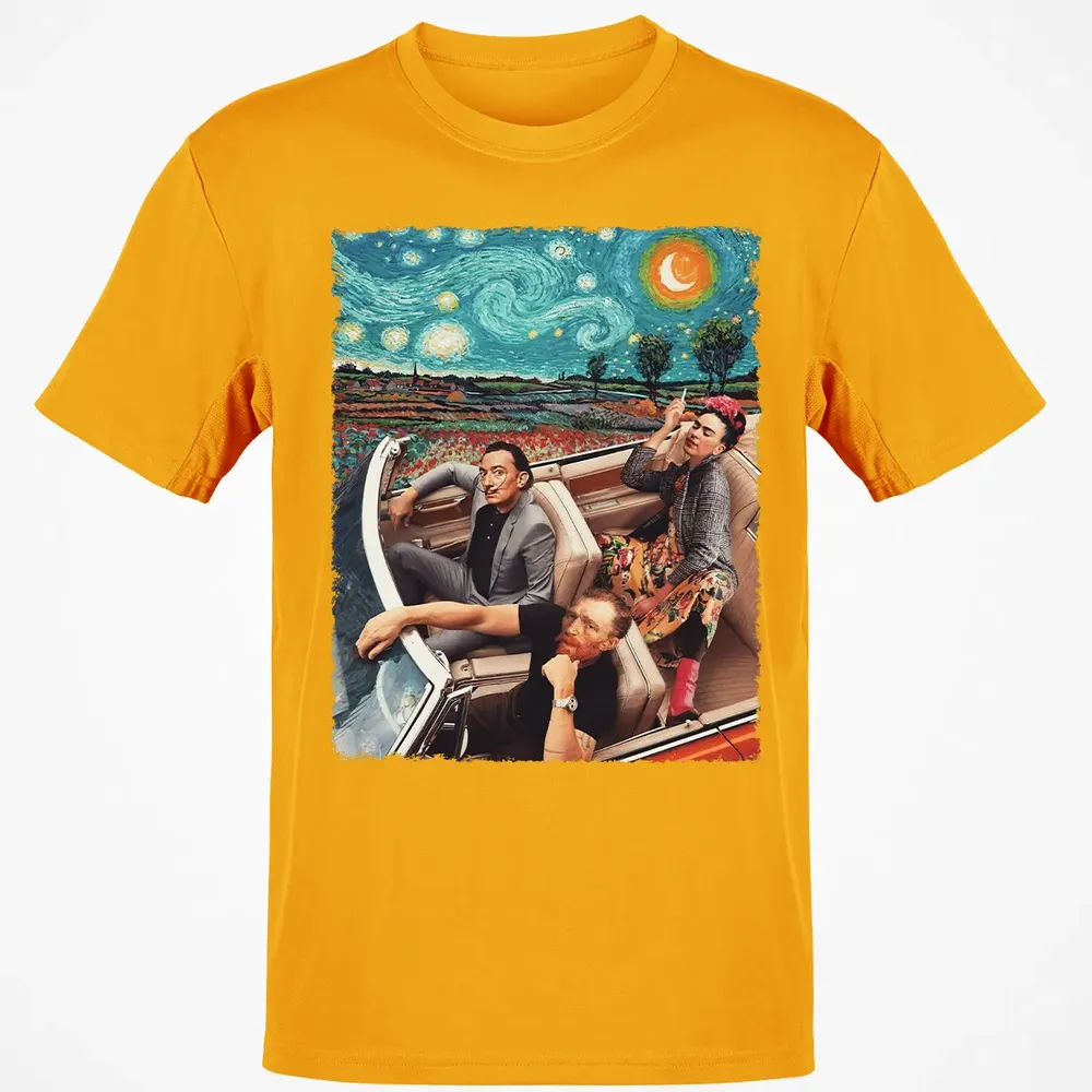 Great Artists In Car Classic Unisex T-Shirt - 5