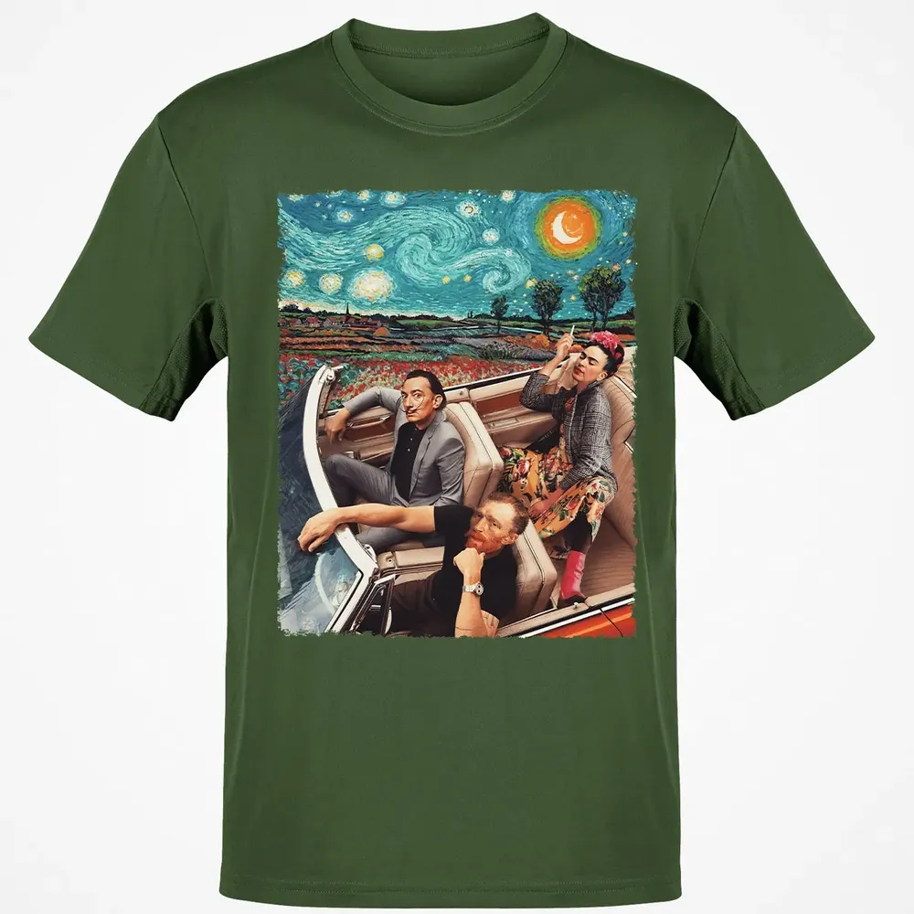 Great Artists In Car Classic Unisex T-Shirt - 7