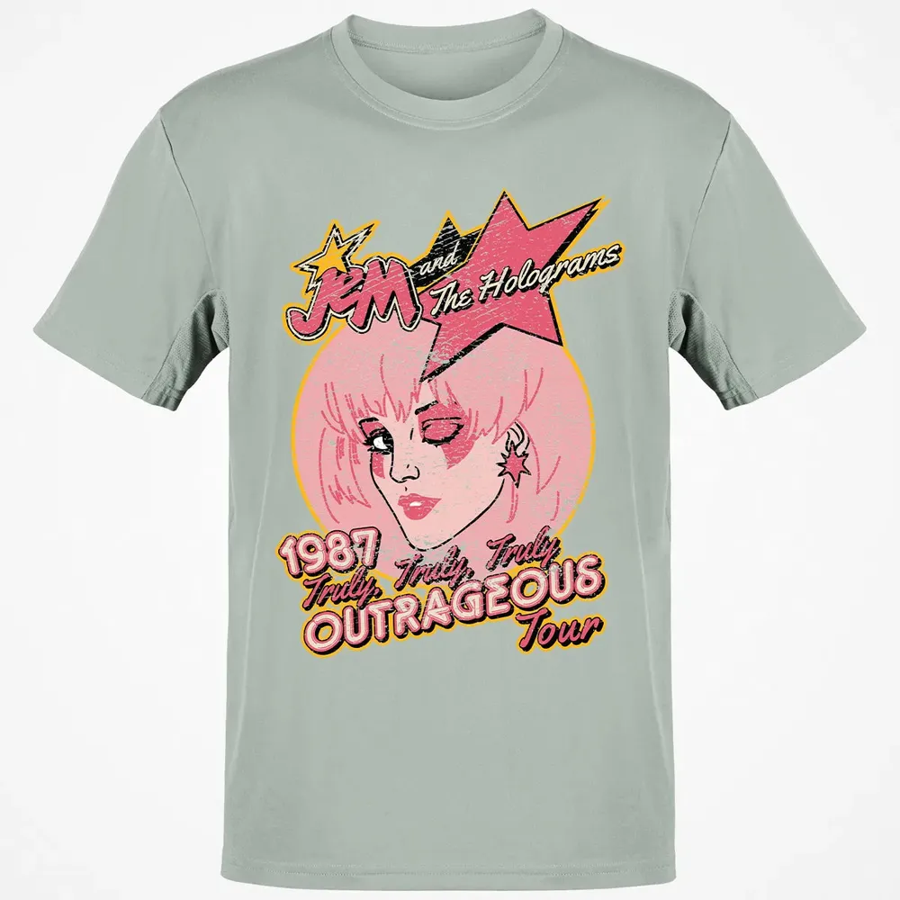 Jem and The Holograms Tour Classic Unisex T-Shirt - 3
