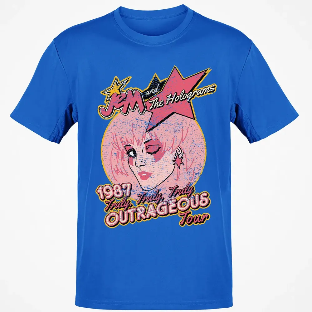 Jem and The Holograms Tour Classic Unisex T-Shirt - 12