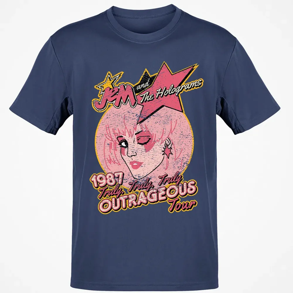Jem and The Holograms Tour Classic Unisex T-Shirt - 8