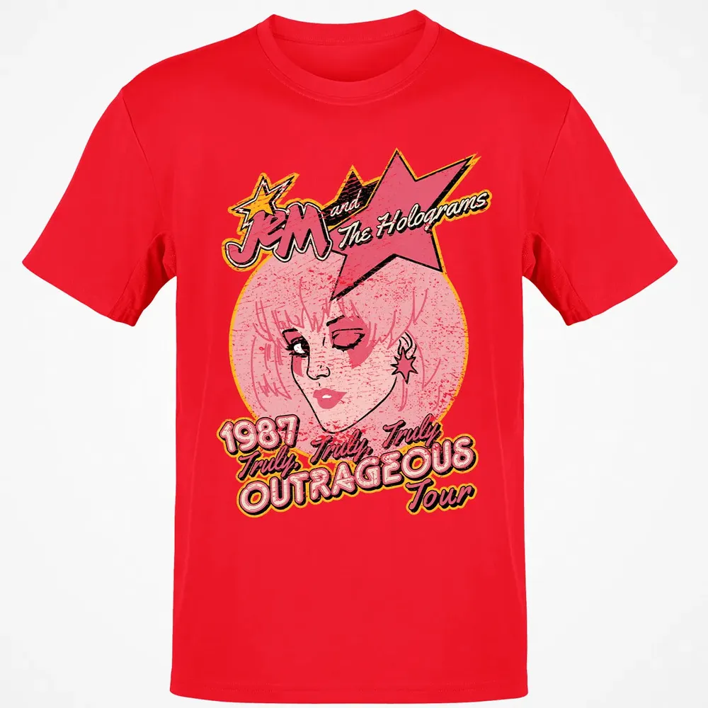 Jem and The Holograms Tour Classic Unisex T-Shirt - 11