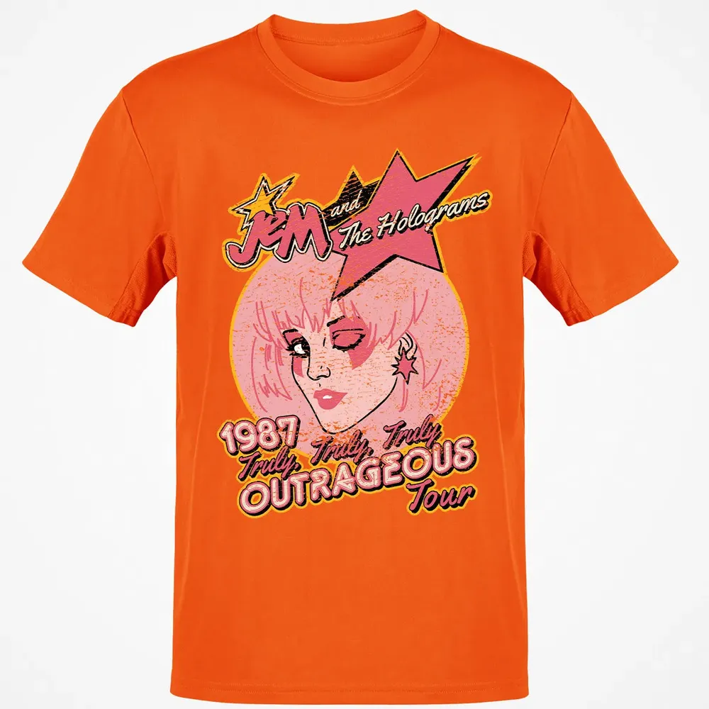 Jem and The Holograms Tour Classic Unisex T-Shirt - 9