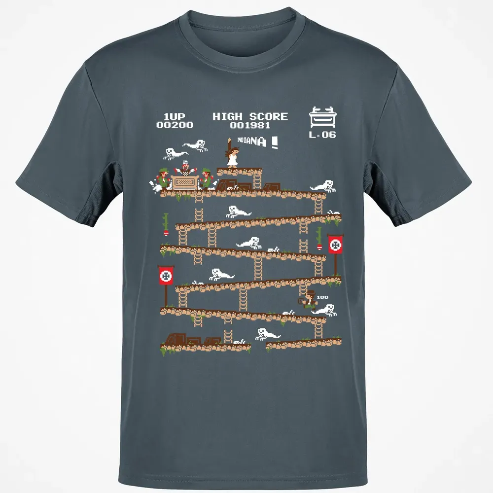 Donkey Indiana Classic Unisex T-Shirt - 4