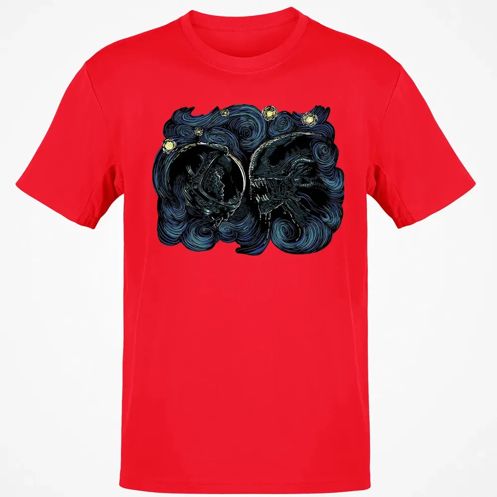 Starry Alien Classic Unisex T-Shirt - 11