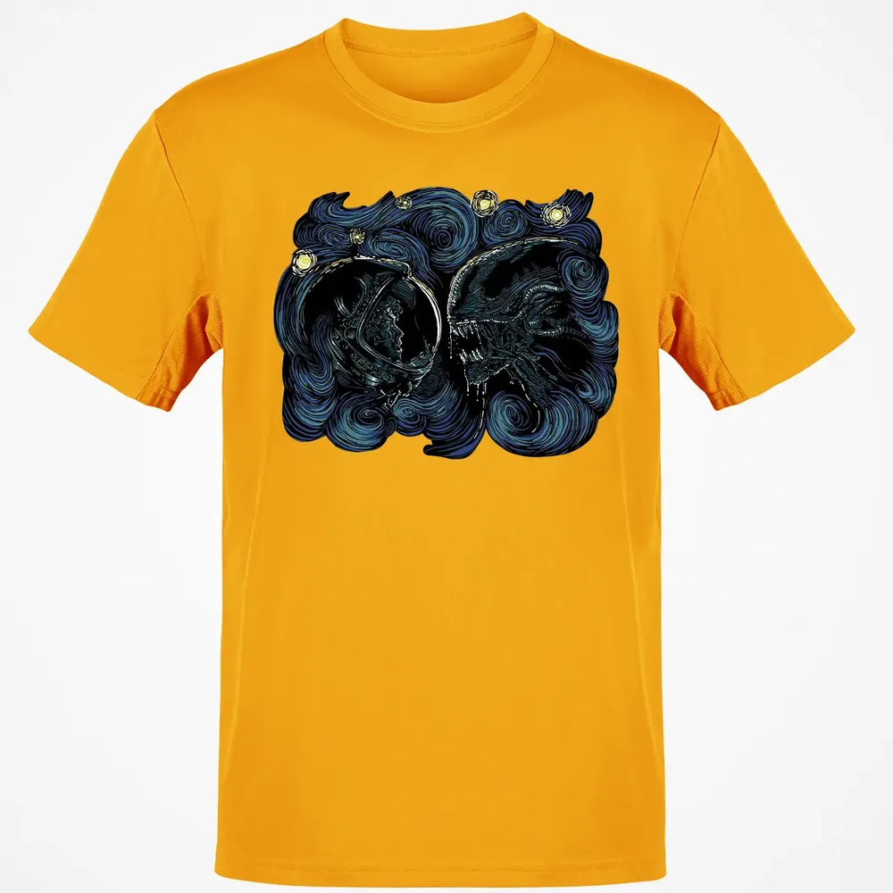 Starry Alien Classic Unisex T-Shirt - 5