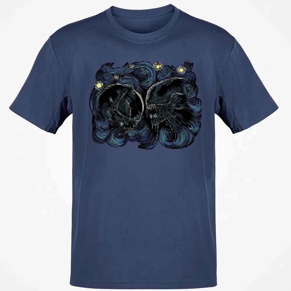 Starry Alien Classic Unisex T-Shirt - 8