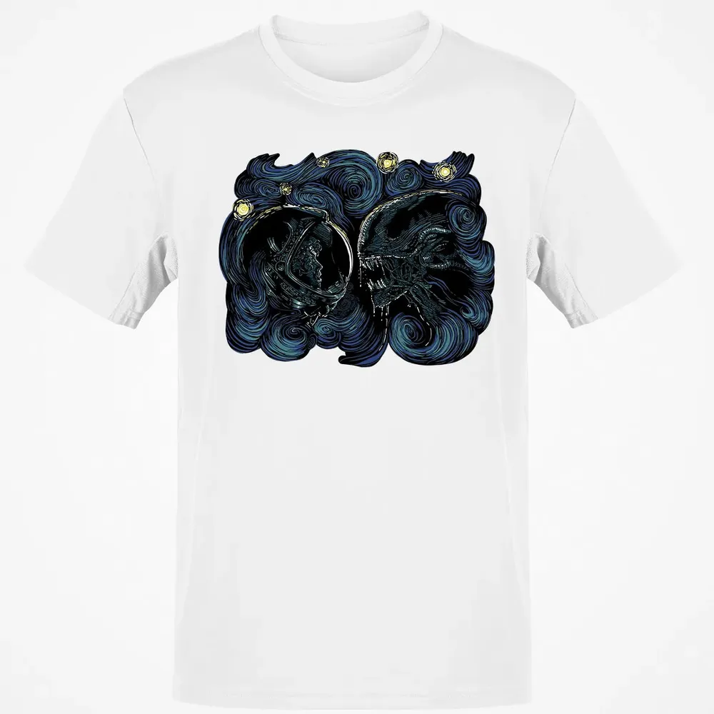 Starry Alien Classic Unisex T-Shirt - 13