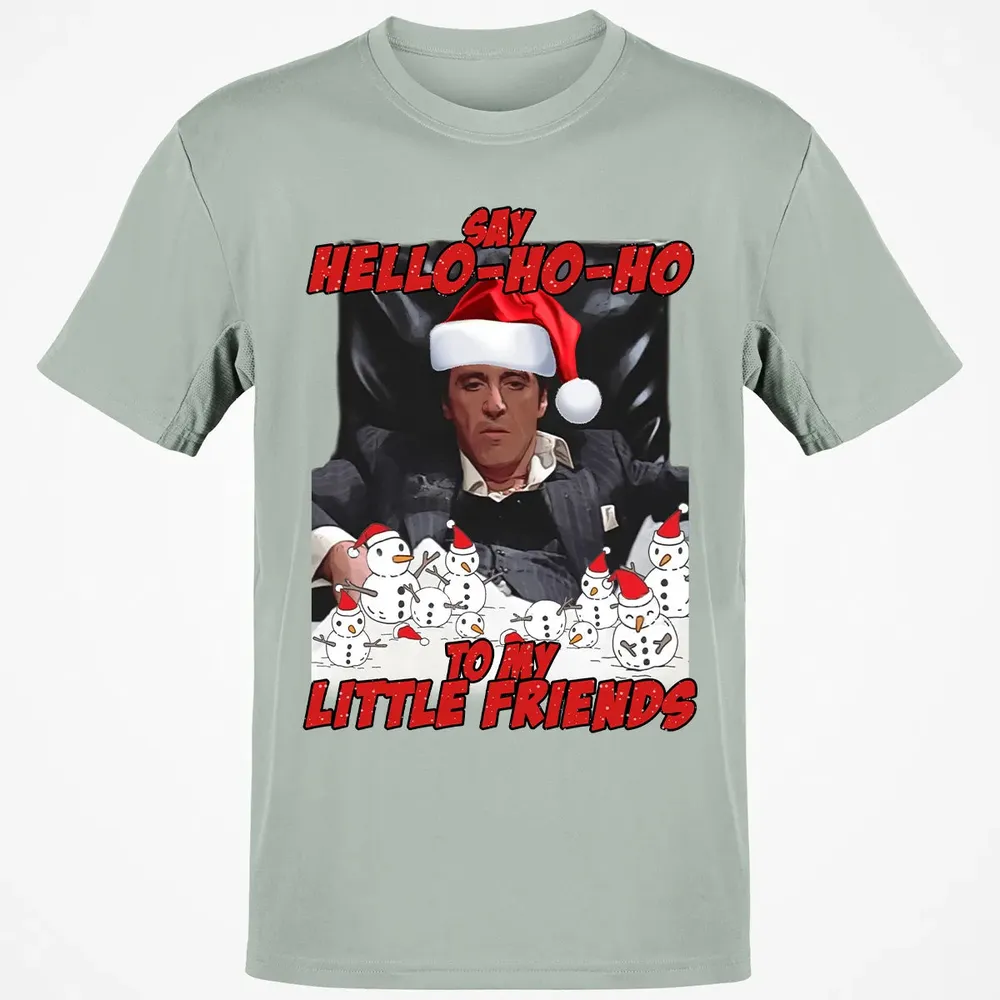 Say Hello-ho-ho Classic Unisex T-Shirt - 3