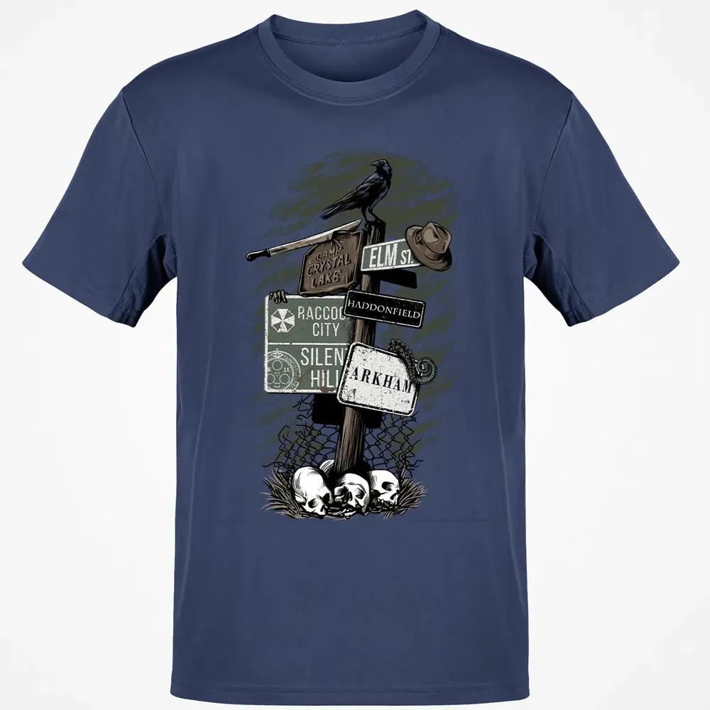 Horror Signpost Classic Unisex T-Shirt - 8