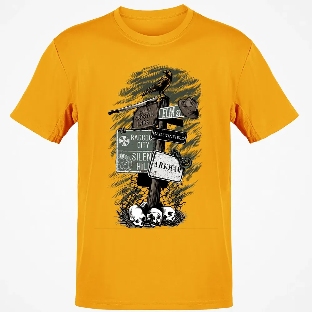 Horror Signpost Classic Unisex T-Shirt - 5