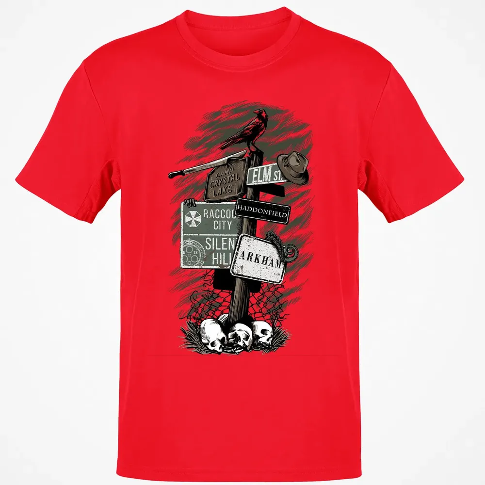 Horror Signpost Classic Unisex T-Shirt - 11