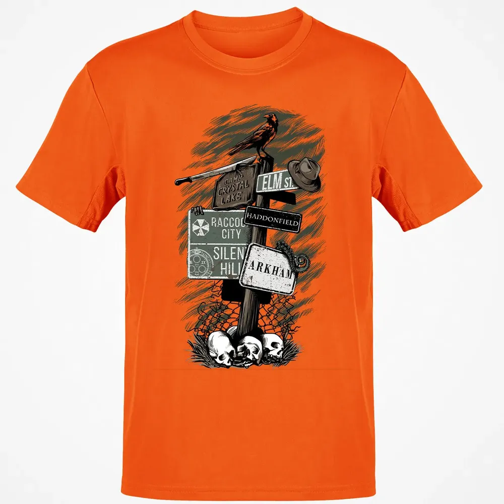 Horror Signpost Classic Unisex T-Shirt - 9