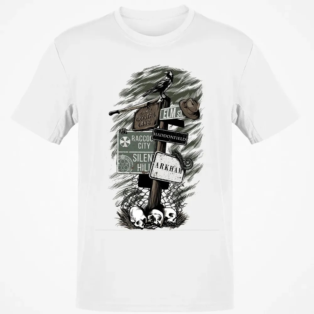 Horror Signpost Classic Unisex T-Shirt - 13