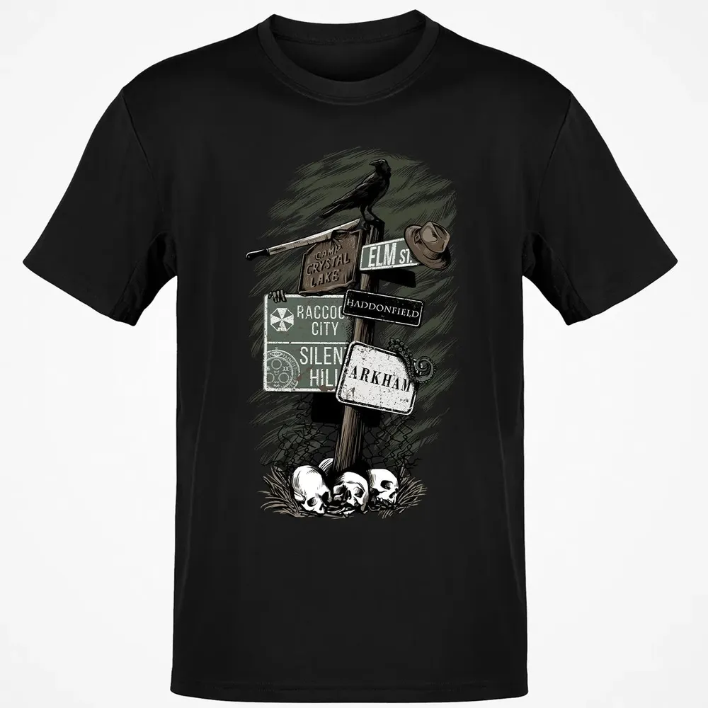 Horror Signpost Classic Unisex T-Shirt - 2