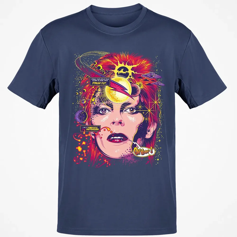 Space Face Classic Unisex T-Shirt - 8