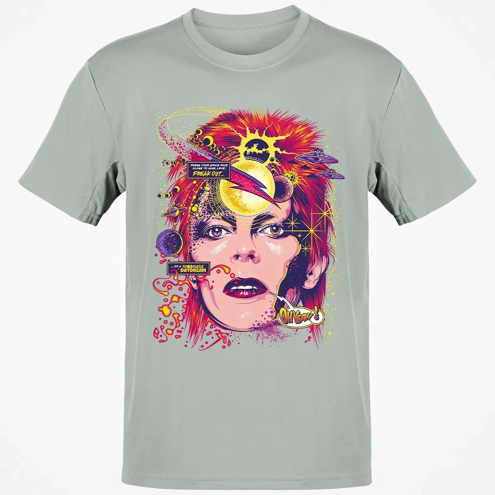 Space Face Classic Unisex T-Shirt - 3