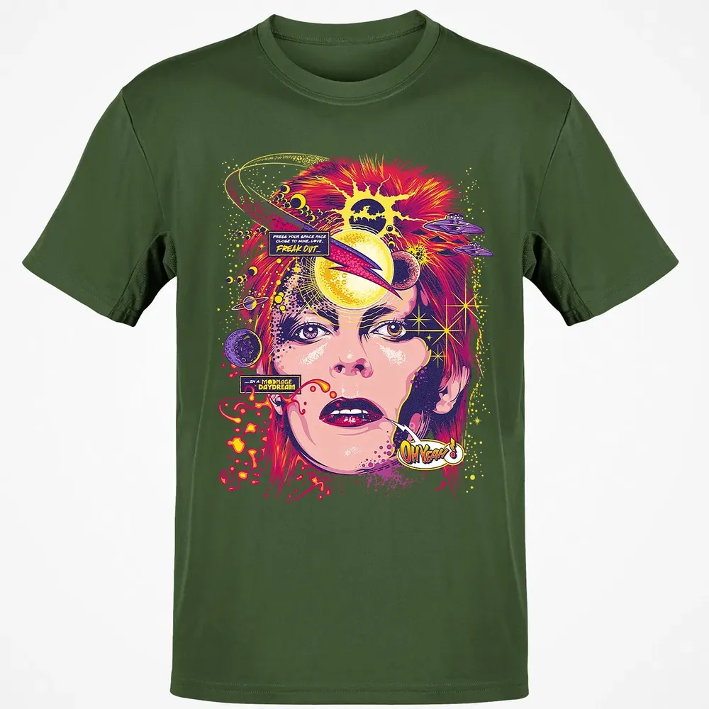 Space Face Classic Unisex T-Shirt - 7