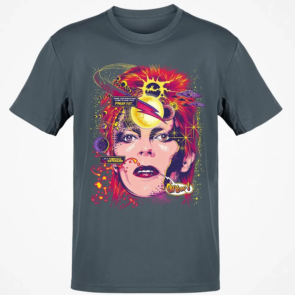 Space Face Classic Unisex T-Shirt - 4