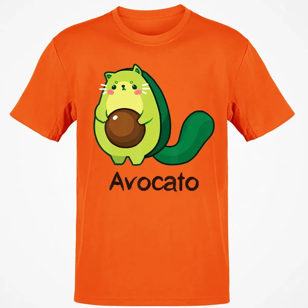 Avocato Avocado Cat Avogato Kitten Kitty Whiskers Cute Funny Classic Unisex T-Shirt - 9