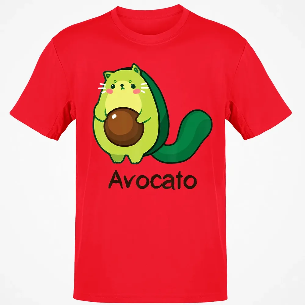 Avocato Avocado Cat Avogato Kitten Kitty Whiskers Cute Funny Classic Unisex T-Shirt - 11