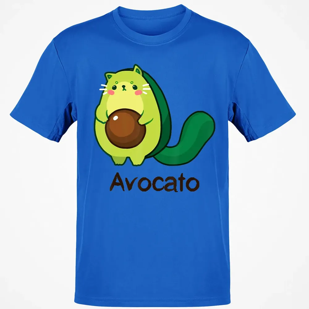 Avocato Avocado Cat Avogato Kitten Kitty Whiskers Cute Funny Classic Unisex T-Shirt - 12
