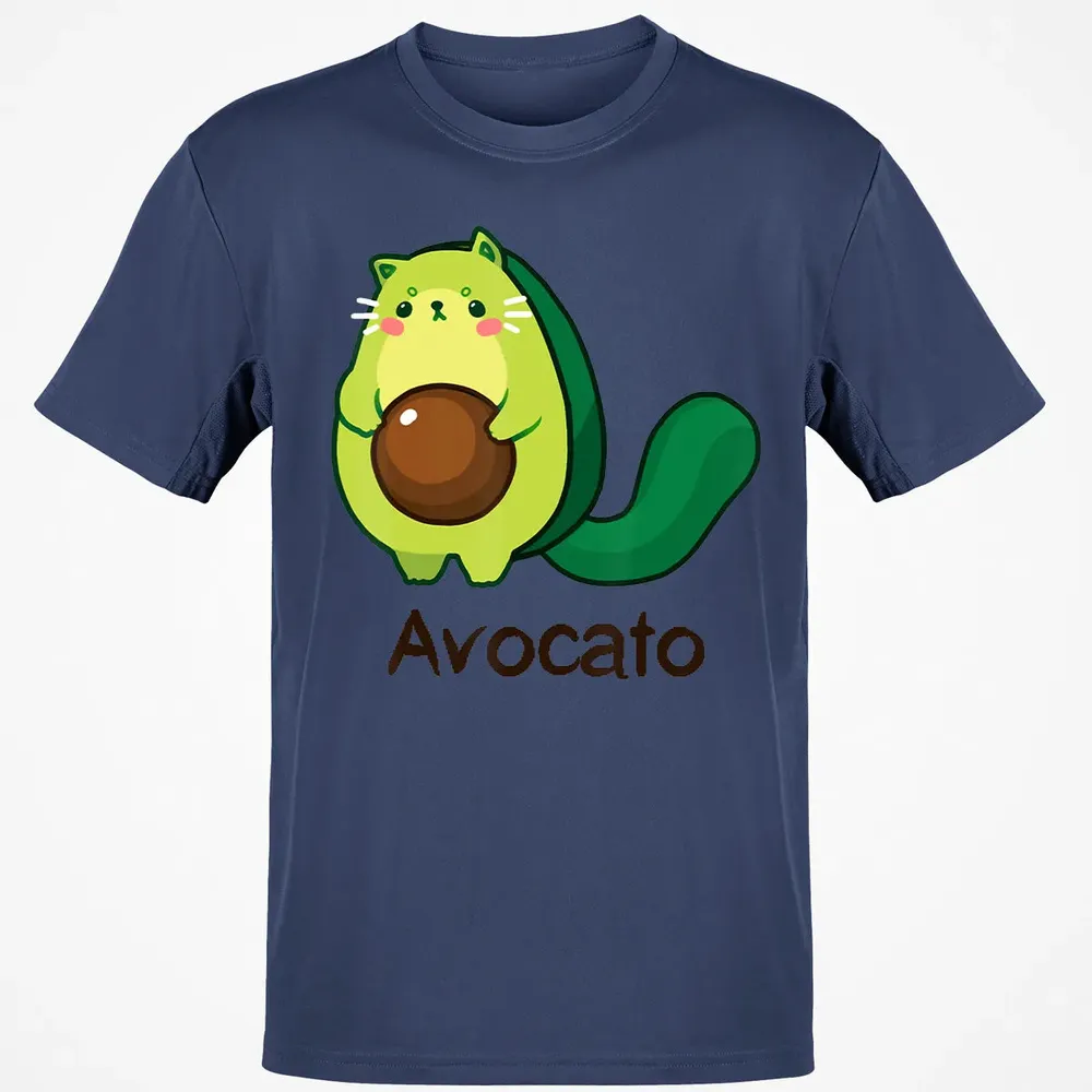 Avocato Avocado Cat Avogato Kitten Kitty Whiskers Cute Funny Classic Unisex T-Shirt - 8