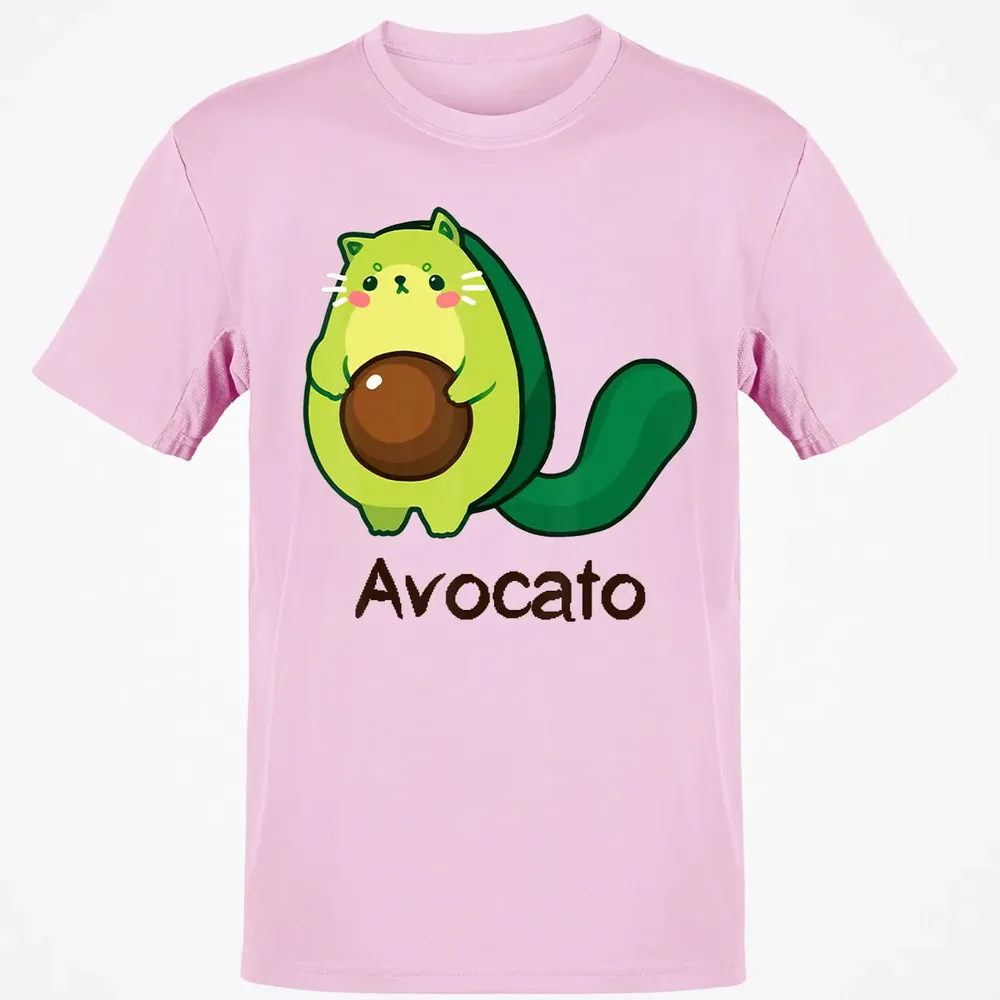 Avocato Avocado Cat Avogato Kitten Kitty Whiskers Cute Funny Classic Unisex T-Shirt - 6